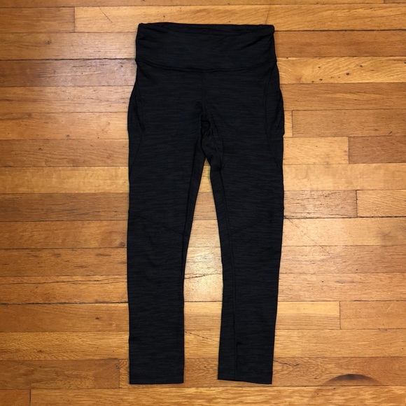 Outdoor Voices Warm-Up 7/8th Leggings in Charcoal, size XS - Picture 2 of 12